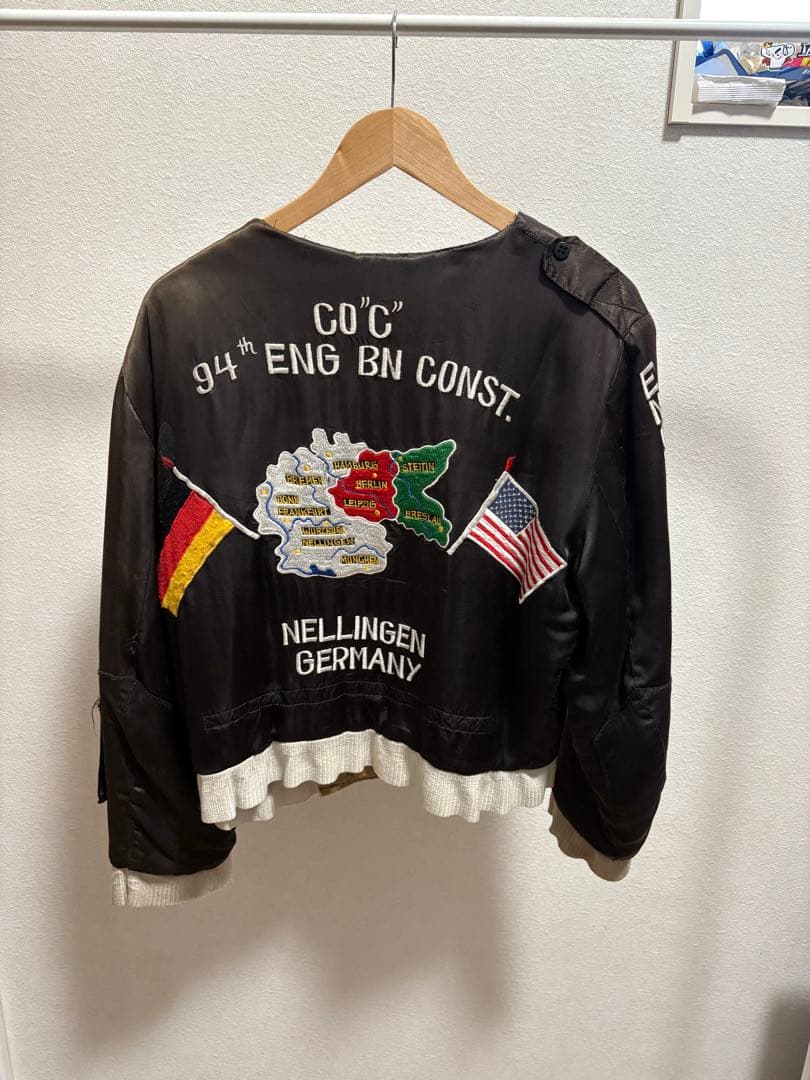 50s Germany スーベニアジャケット　スカジャン