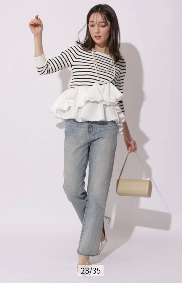 週末☆Apuweiser-riche　ヘルシーデニム　S