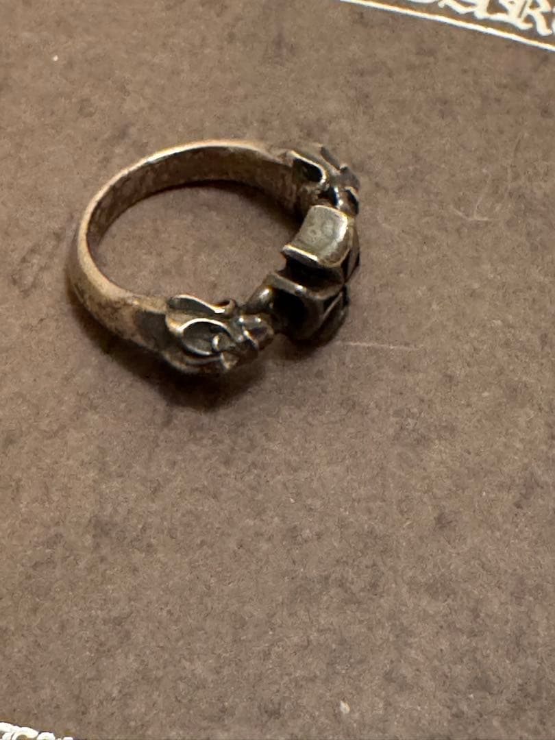 ディールデザイン　シルバー925 クロスモチーフリング