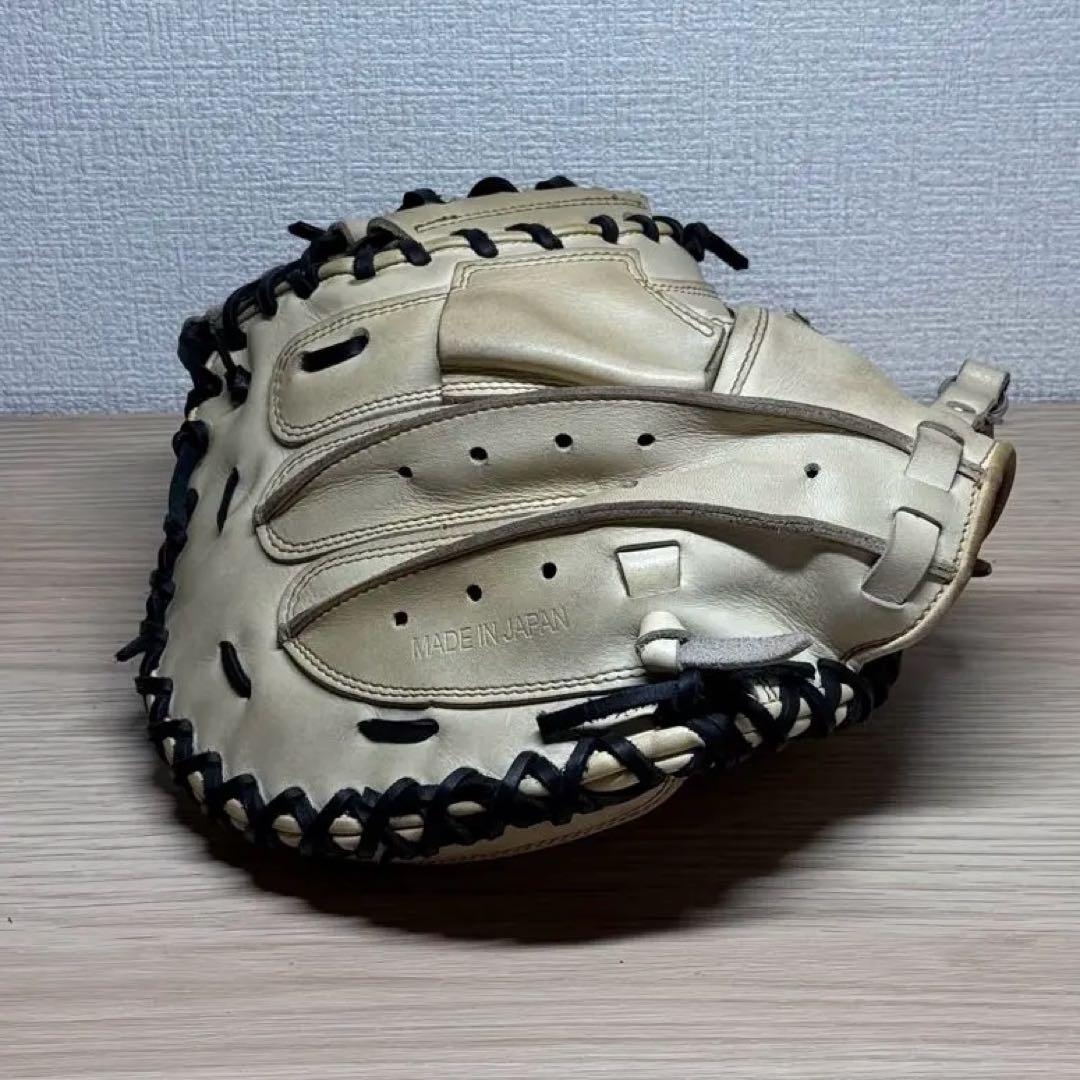 ZETT プロステイタス 軟式キャッチャーミット クロス締め