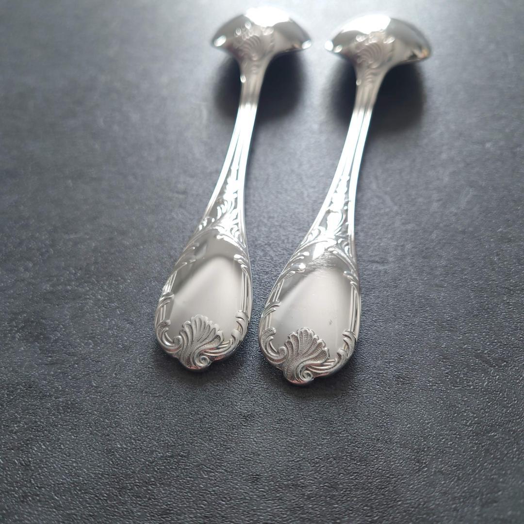 希少 美品 クリストフル マルリー デザートスプーン 2点