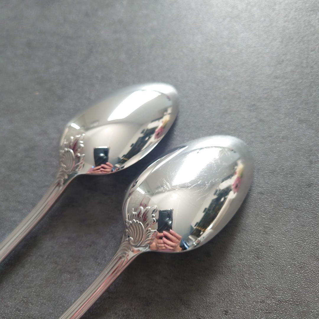 希少 美品 クリストフル マルリー デザートスプーン 2点