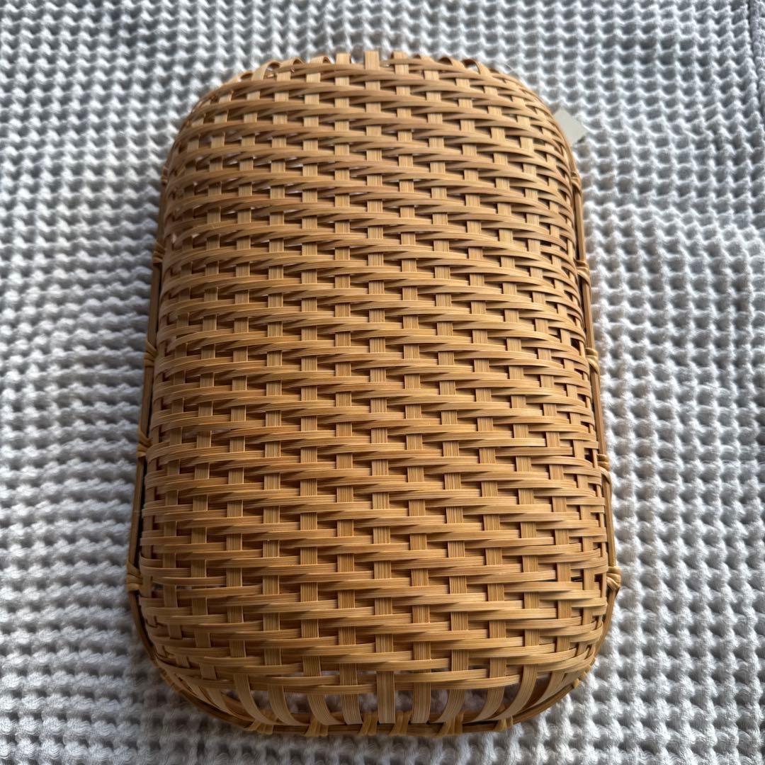 【新品未使用】竹楓舎　2点セット　竹かご　竹細工　バスケット