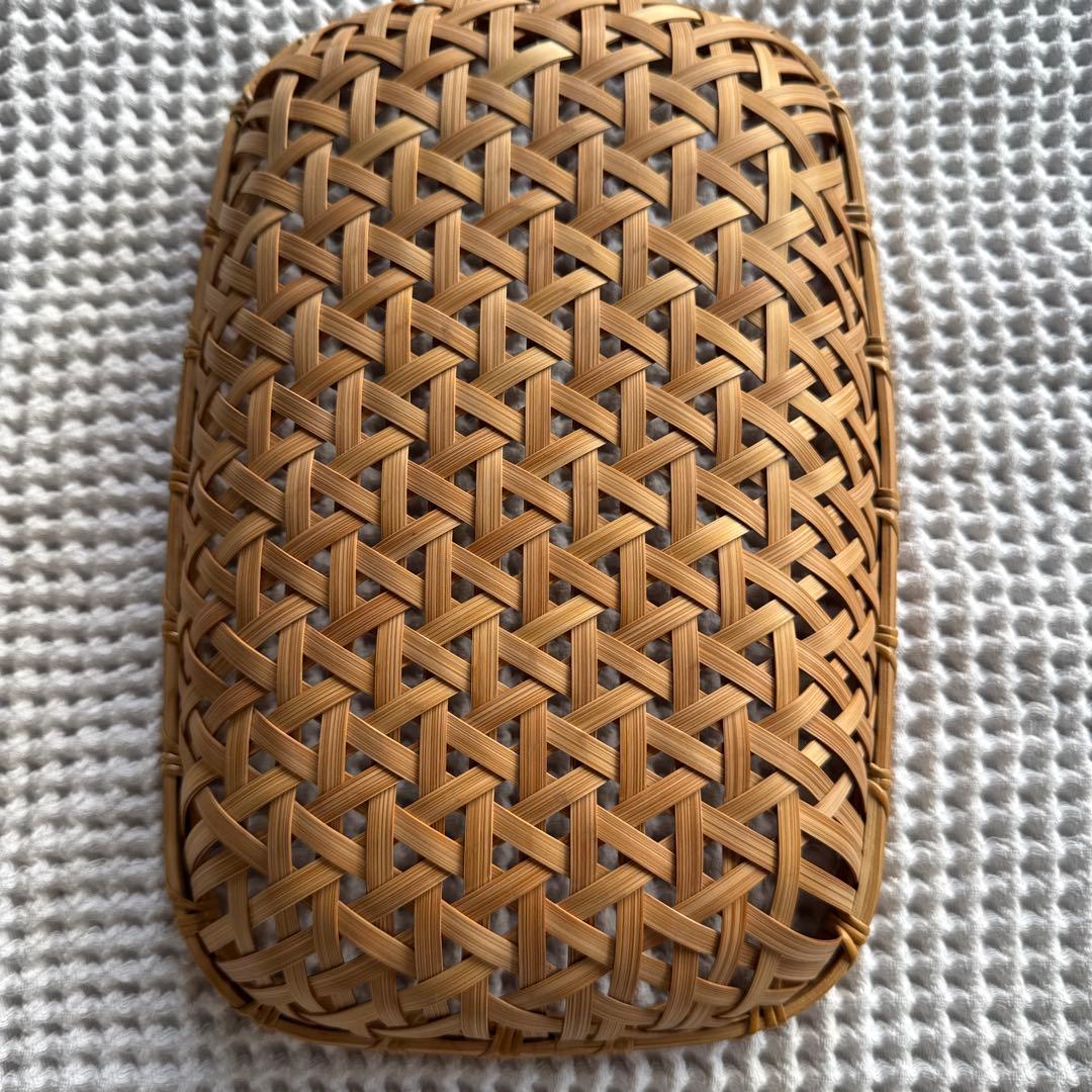 【新品未使用】竹楓舎　2点セット　竹かご　竹細工　バスケット