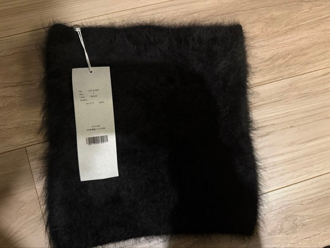 COMOLI（コモリ） カシミヤファー ネックウォーマー 25AW