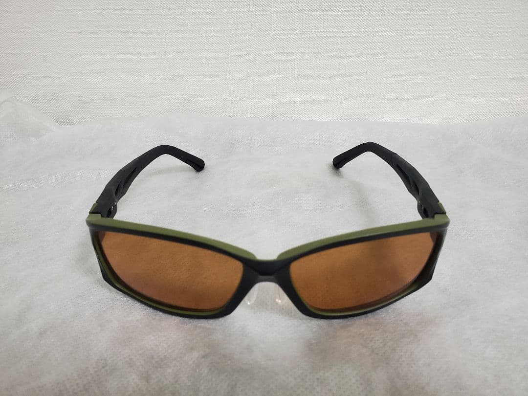 【美品】 ゼクー 偏光サングラス ステルス ラスターオレンジ タレックス