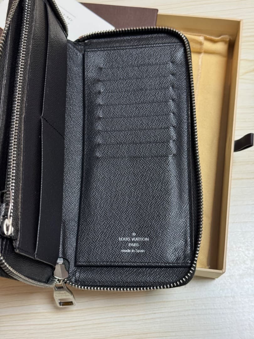 ルイヴィトン　ダミエ ジッピーウォレット ヴェルティカル N61207