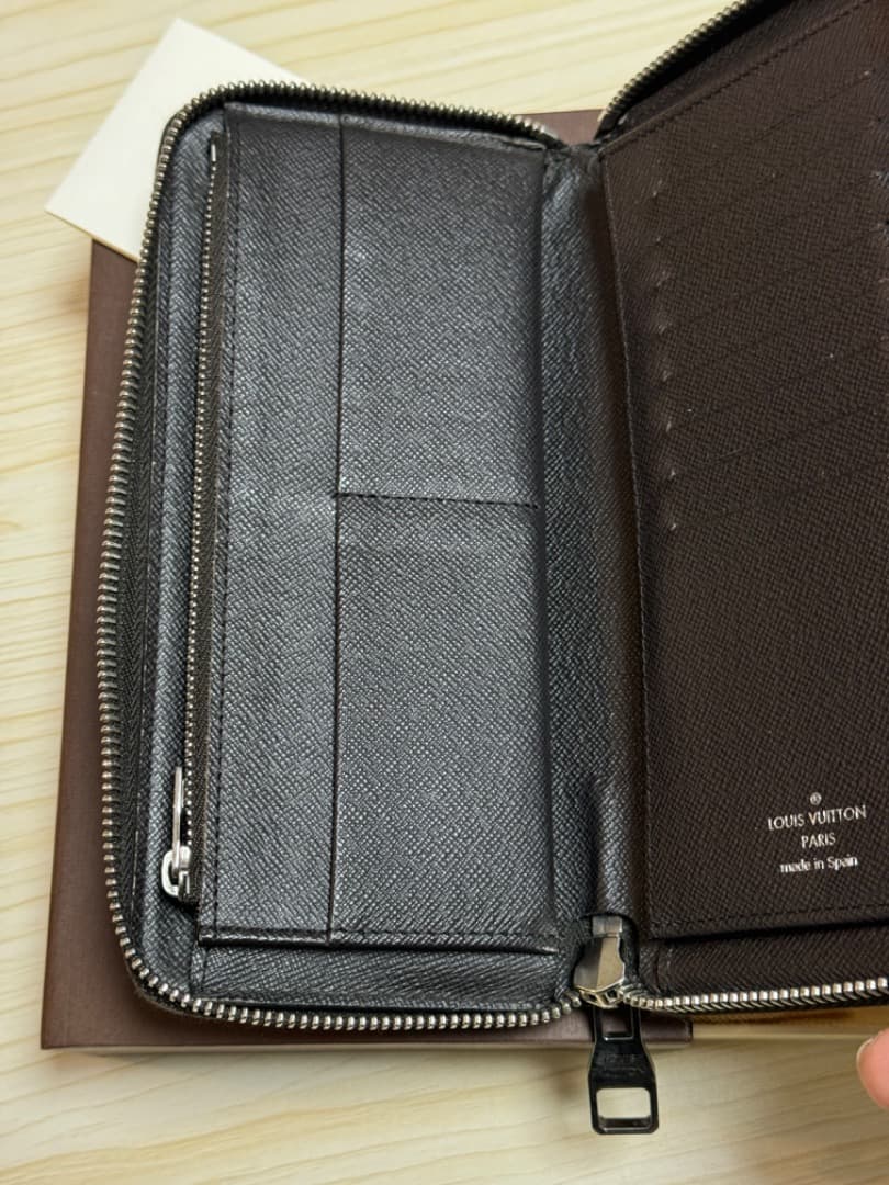 ルイヴィトン　ダミエ ジッピーウォレット ヴェルティカル N61207