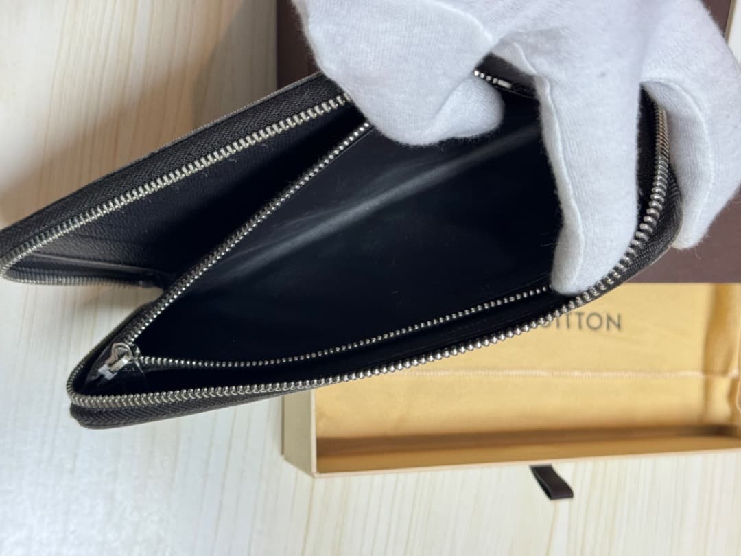 ルイヴィトン　ダミエ ジッピーウォレット ヴェルティカル N61207