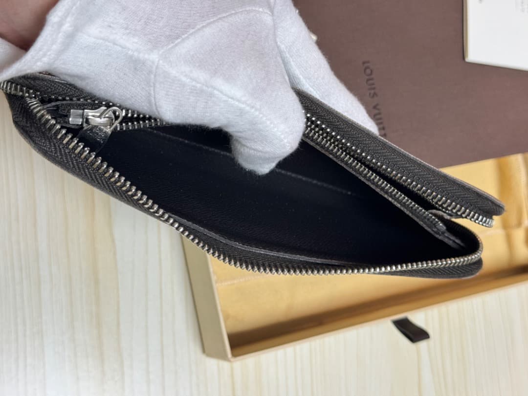 ルイヴィトン　ダミエ ジッピーウォレット ヴェルティカル N61207