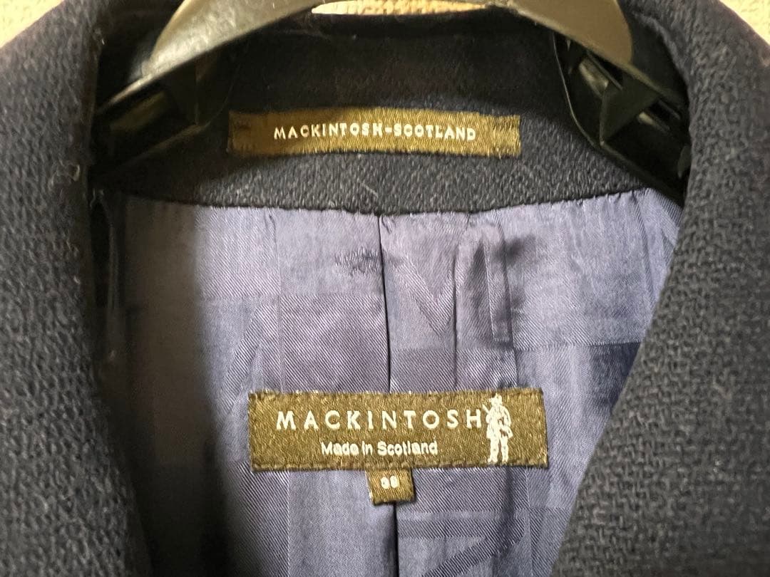 マッキントッシュ　MAKINTOSH ウールチェスターコート　ロング　ダブル