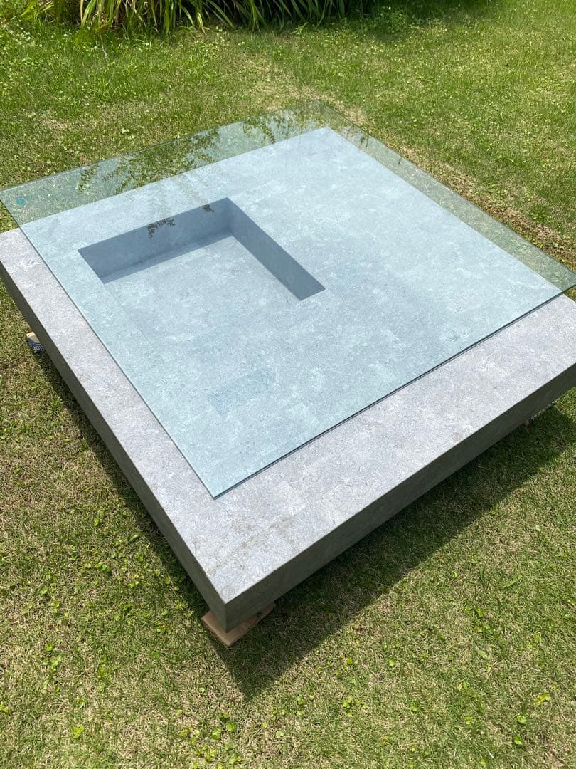 〈123456789様用〉HUKURAフクラ　センターテーブル/天面ガラス板付