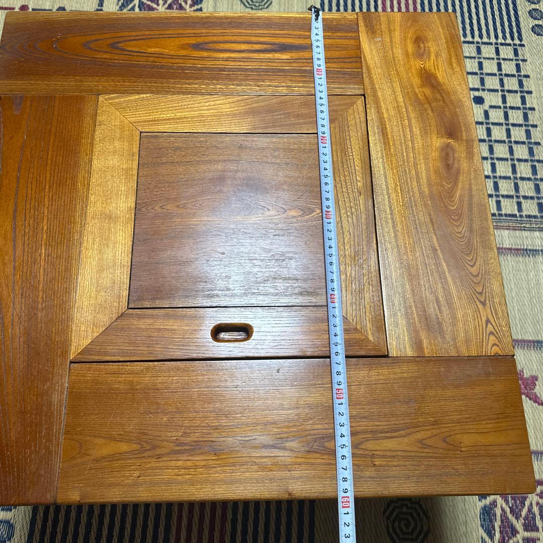 ⭕️最終価格　アンティーク　ちゃぶ台　囲炉裏テーブル　中古品　即日発送