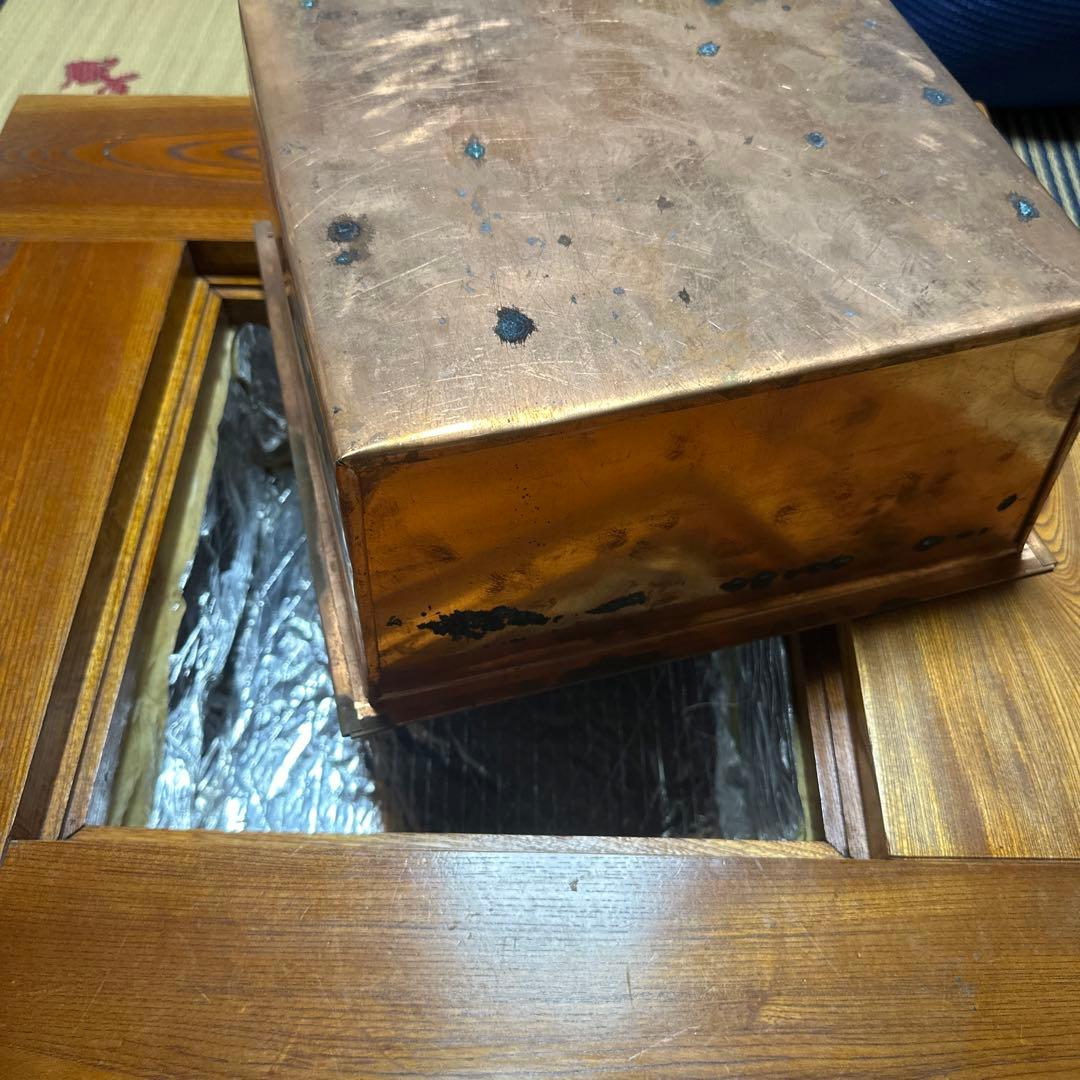 ⭕️最終価格　アンティーク　ちゃぶ台　囲炉裏テーブル　中古品　即日発送