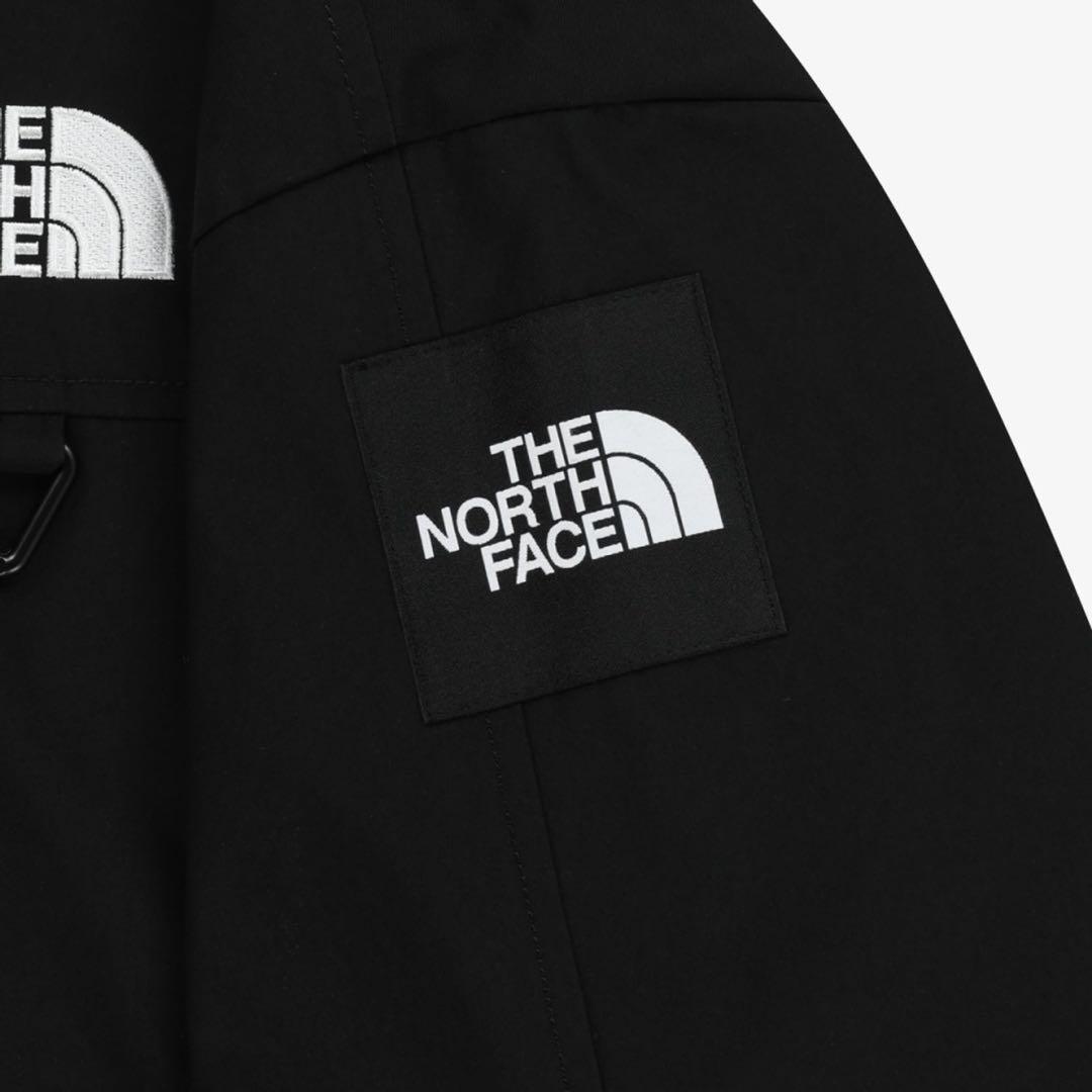 THE NORTH FACE ブラック マウンテンパーカー　ホワイトレーベル