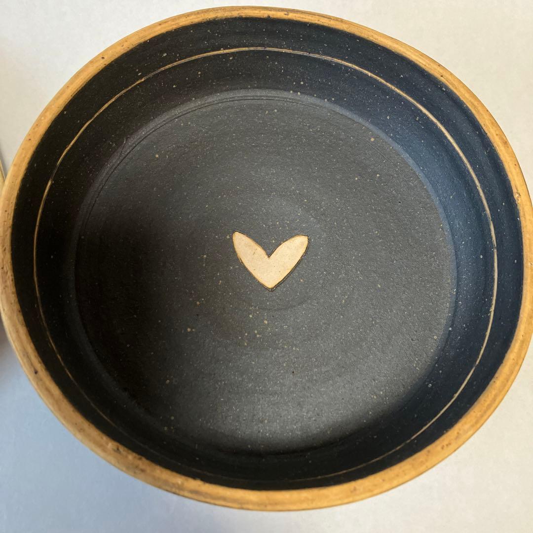 長田恵　ケース　猫　笠間焼　蓋物