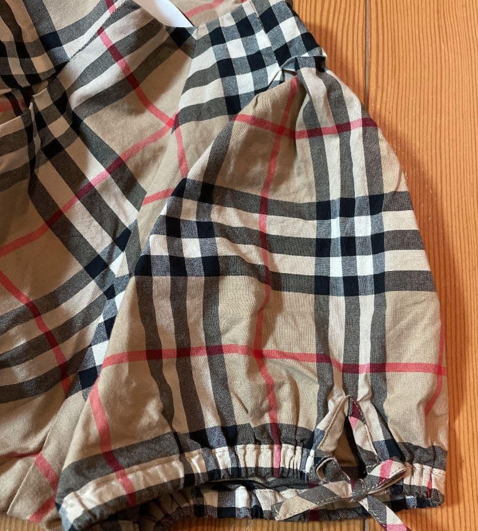 即購入OK 限定お値下げ バーバリー ワンピース キッズ 152㎝ リボン