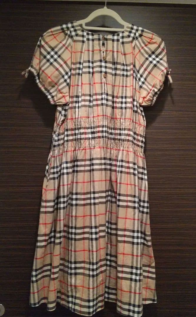 即購入OK 限定お値下げ バーバリー ワンピース キッズ 152㎝ リボン