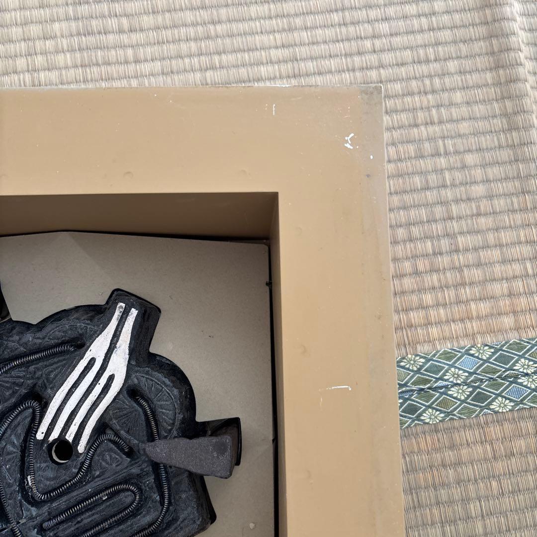 ひ*り様 炉　一式　釣り釜用釘付き　茶道具