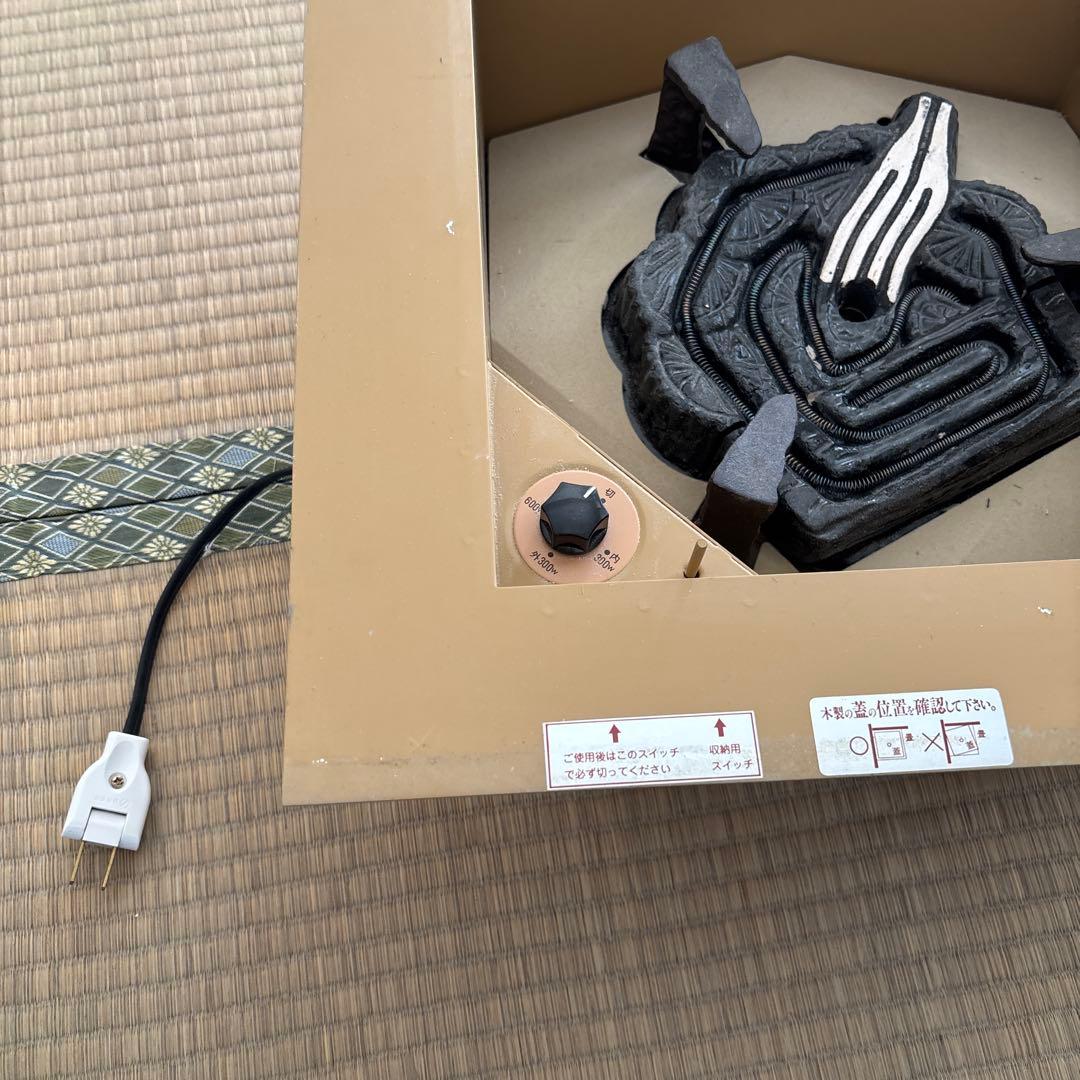 ひ*り様 炉　一式　釣り釜用釘付き　茶道具