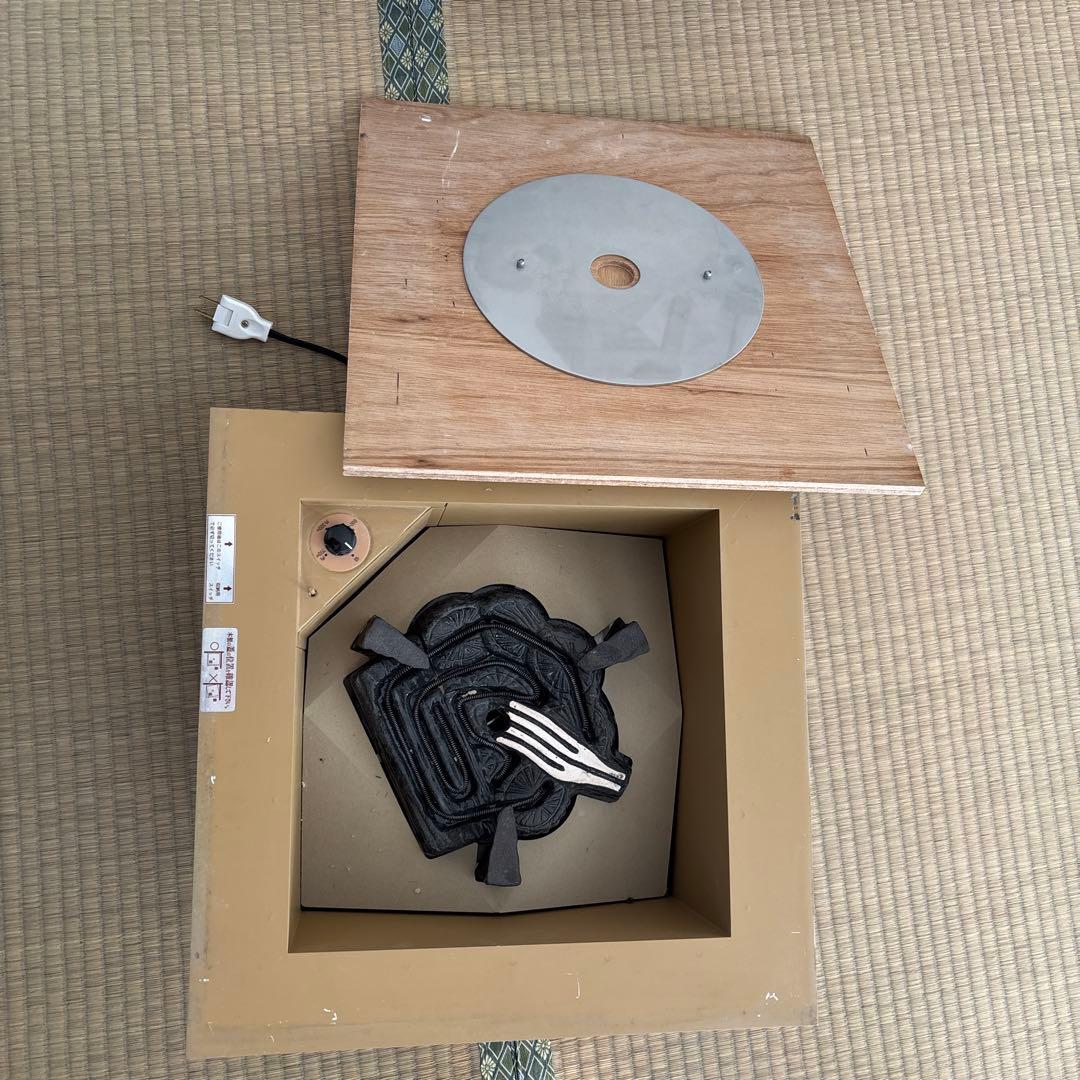 ひ*り様 炉　一式　釣り釜用釘付き　茶道具