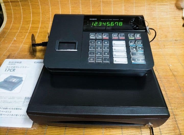 カシオレジスター　17CR　簡単便利特殊　送料込　688883