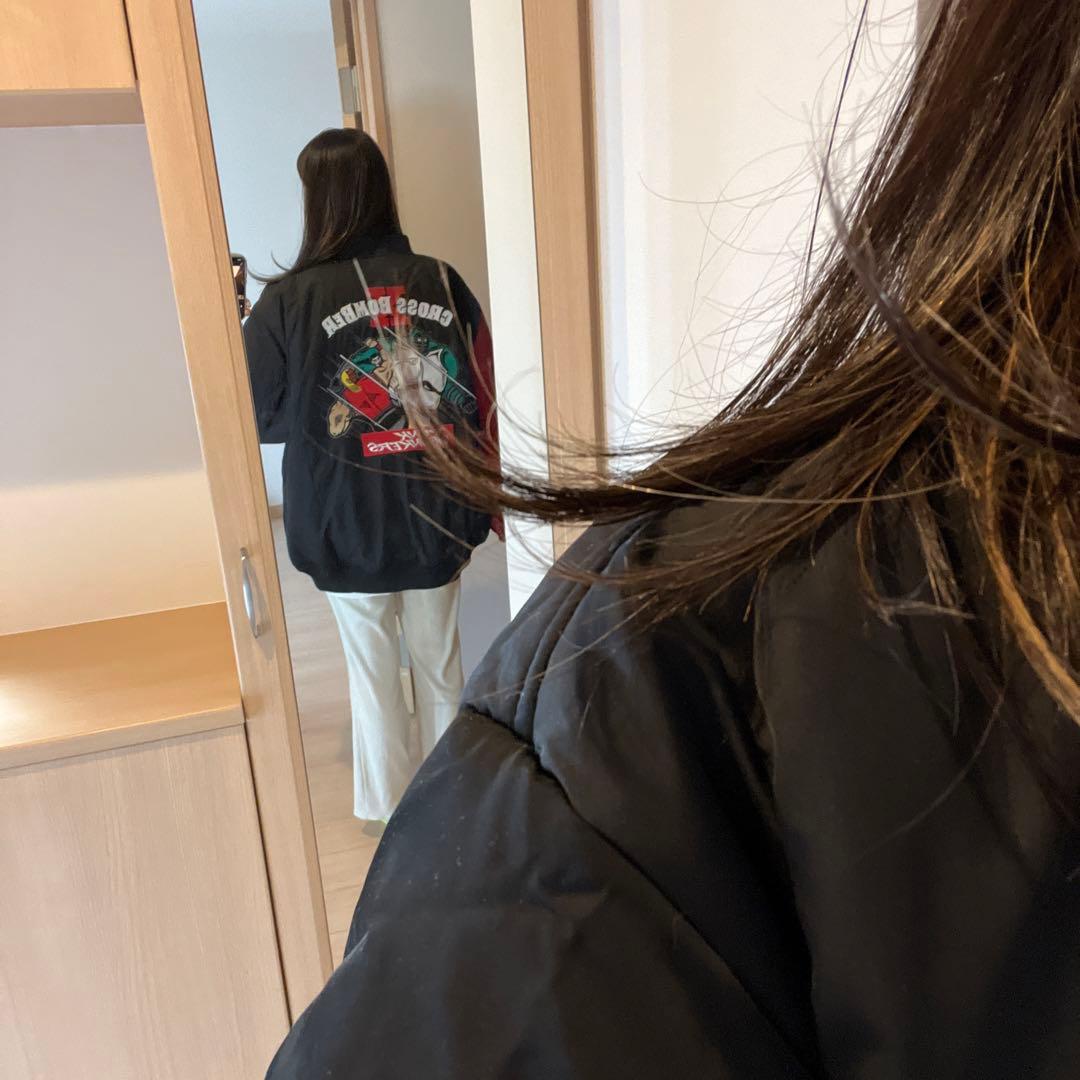 XL パンクドランカーズ✖︎キン肉マンxarktzクロスボンバーMA-1 JKT