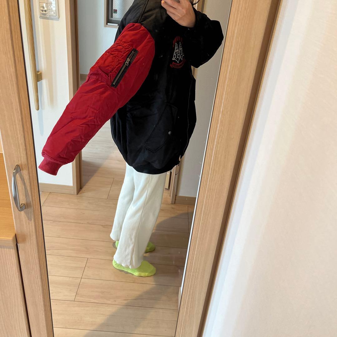 XL パンクドランカーズ✖︎キン肉マンxarktzクロスボンバーMA-1 JKT