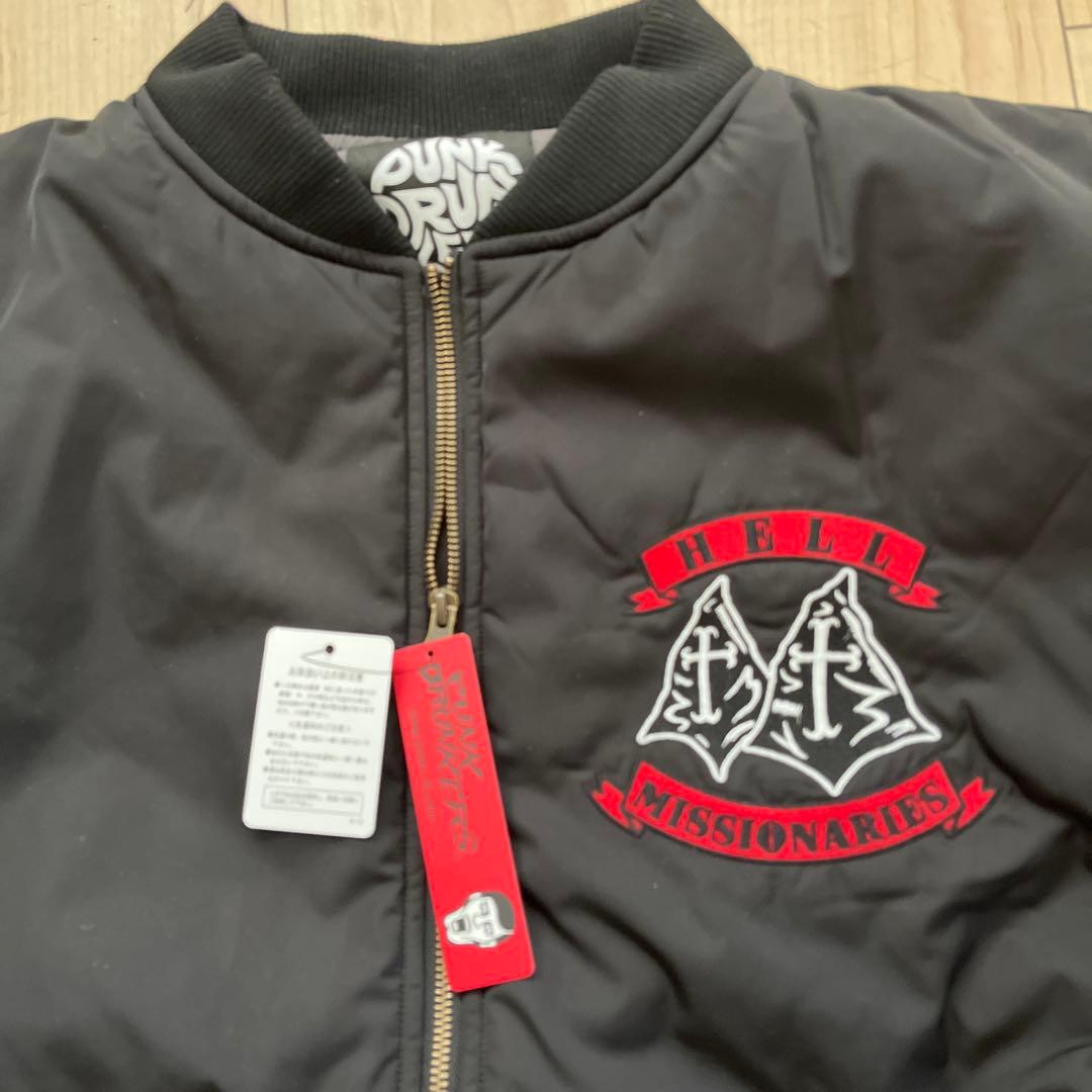 XL パンクドランカーズ✖︎キン肉マンxarktzクロスボンバーMA-1 JKT