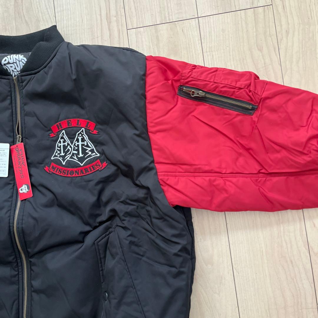 XL パンクドランカーズ✖︎キン肉マンxarktzクロスボンバーMA-1 JKT