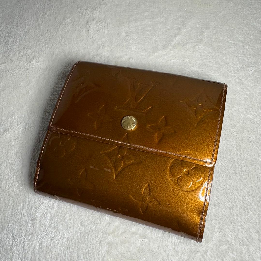 ルイヴィトン M91170 ヴェルニ ポルトモネ・ビエ・カルトクレディ 財布