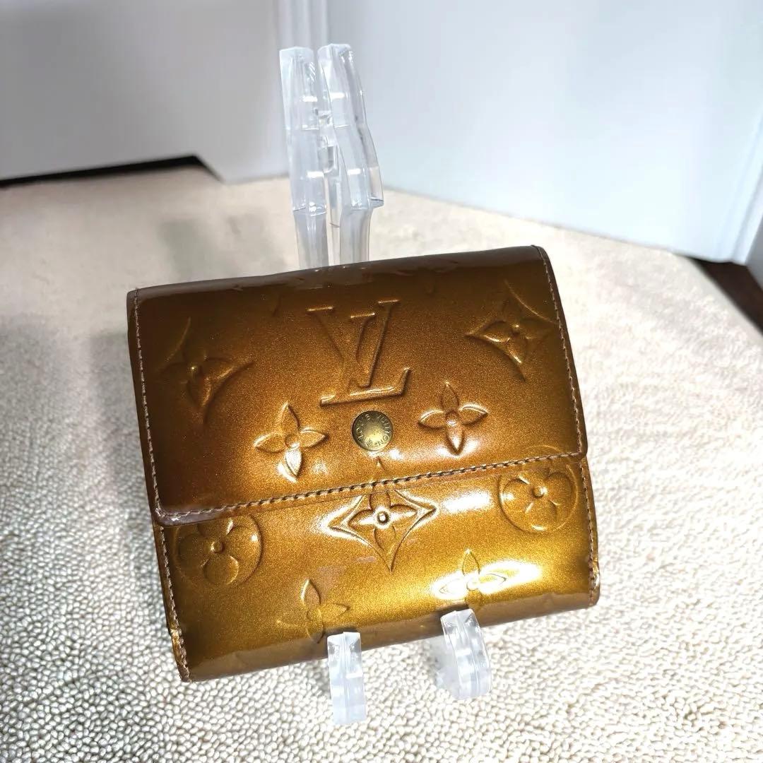 ルイヴィトン M91170 ヴェルニ ポルトモネ・ビエ・カルトクレディ 財布