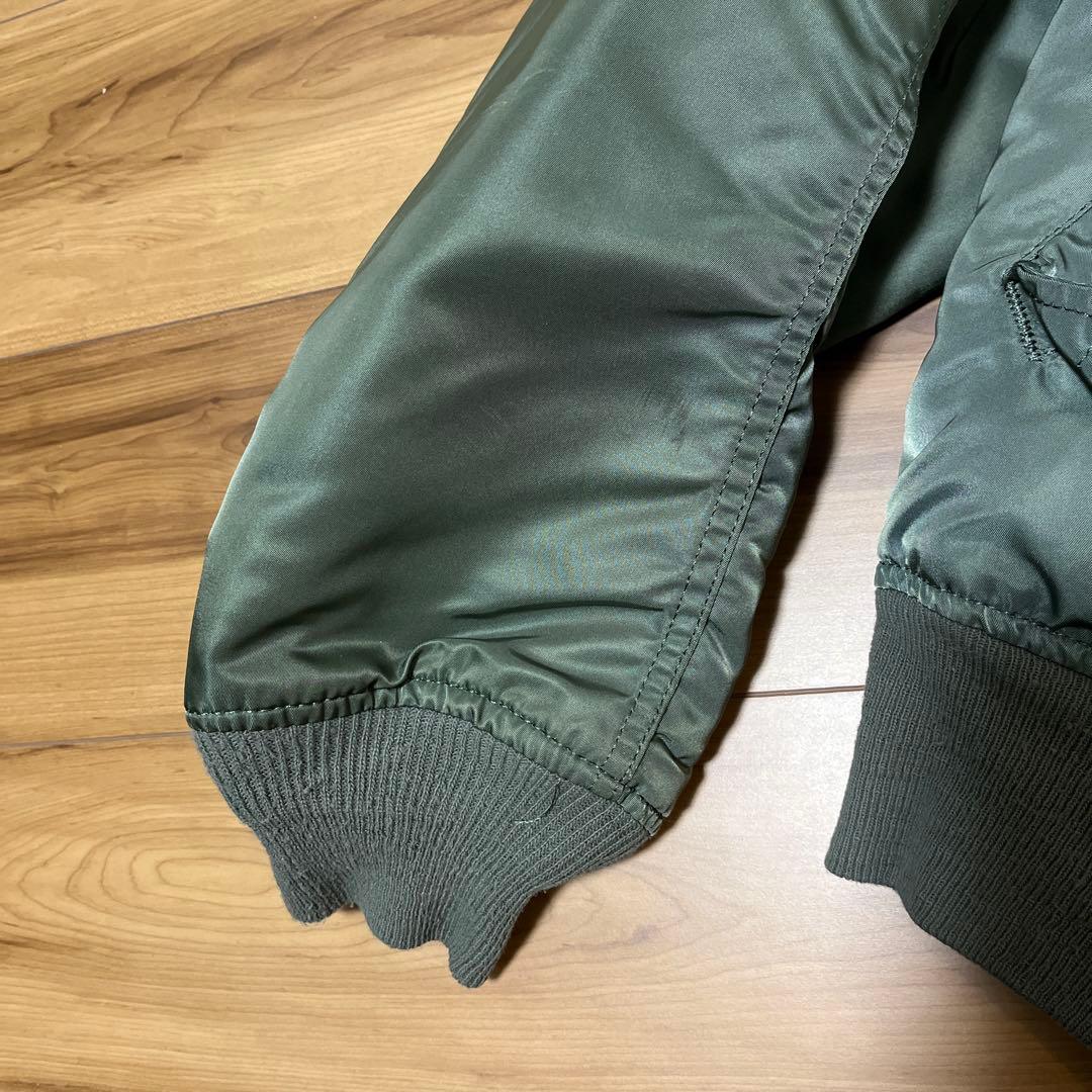 アルファ　ma1 usa製　古着　alpha