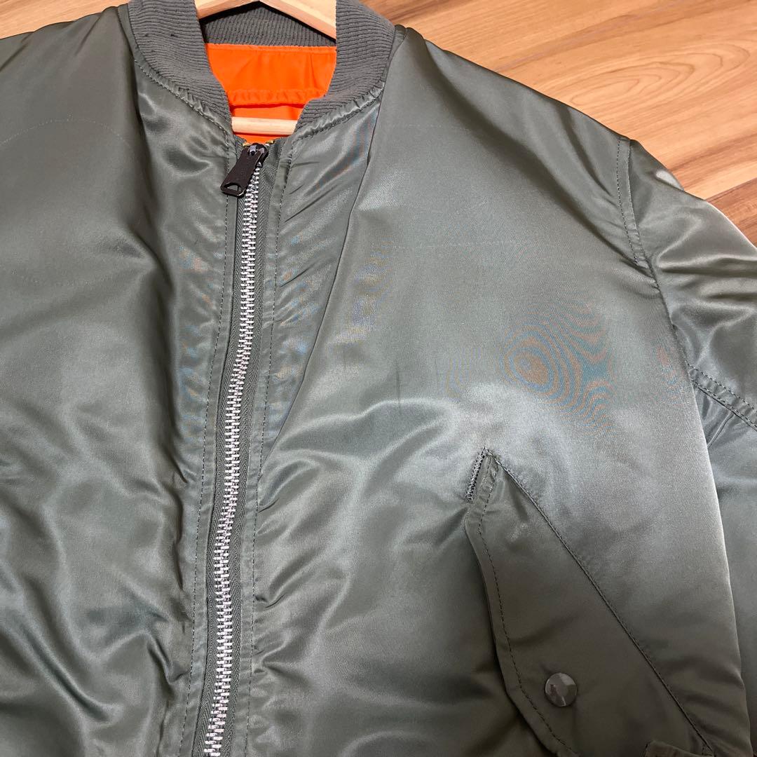 アルファ　ma1 usa製　古着　alpha