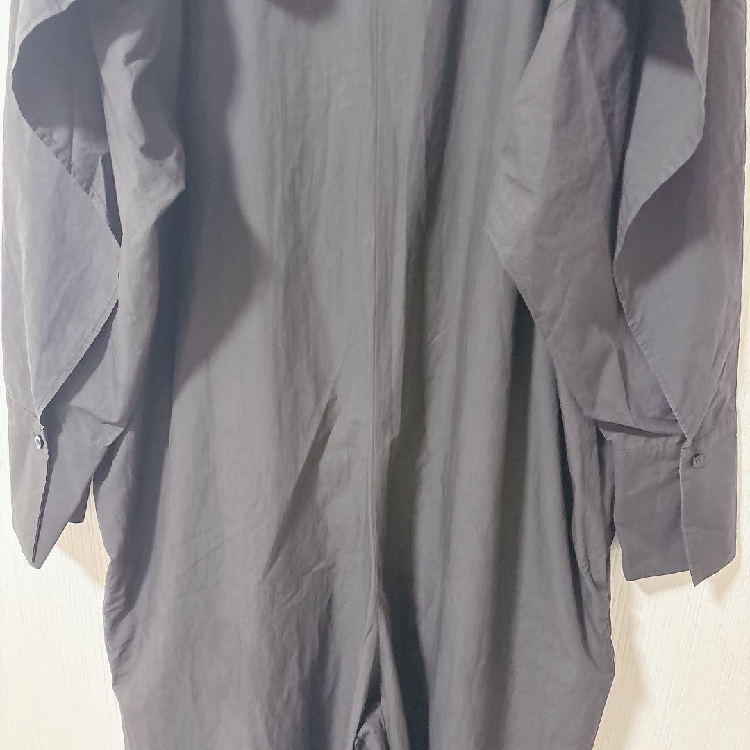 ENFOLD エンフォルド　オールインワン　サロペット　ジャンプスーツ　Ｖネック