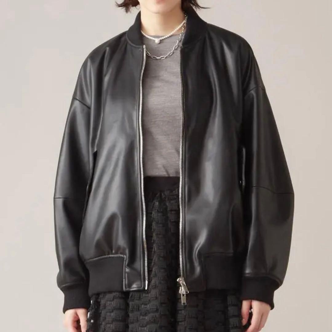 upper hights THE U-2 BIG PU フェイクレザージャケット