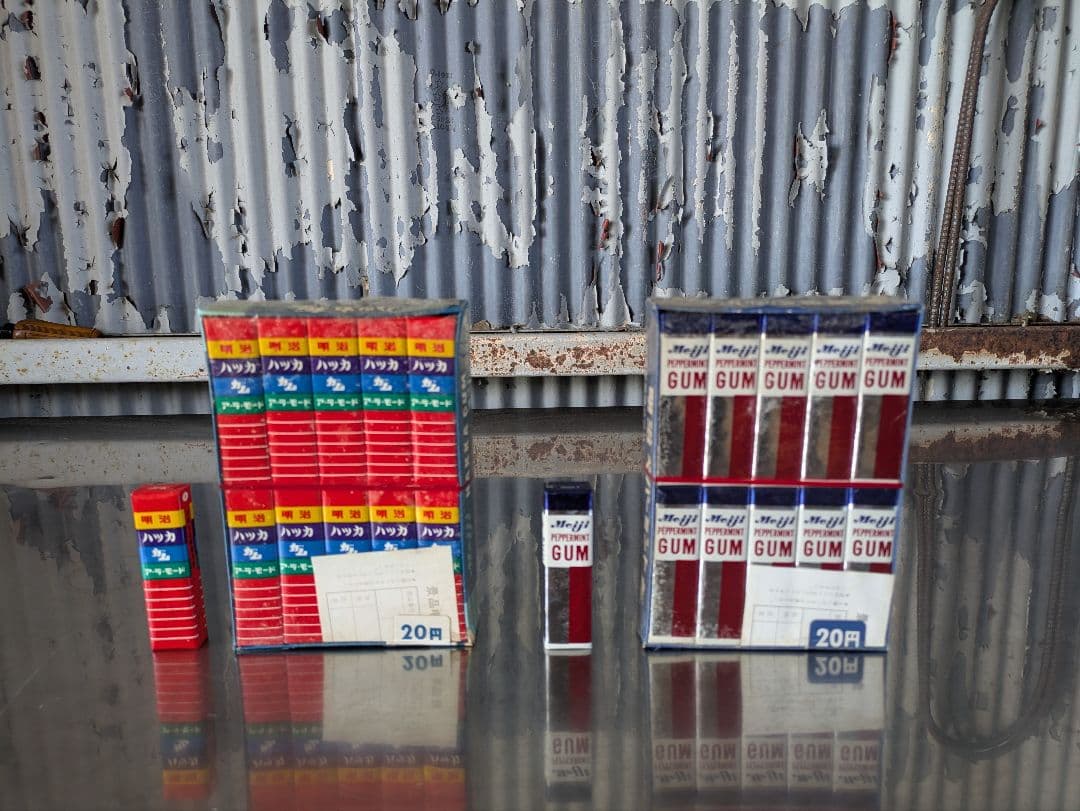 明治ガム　昭和レトロ　明治製菓　Meiji　MEIJI