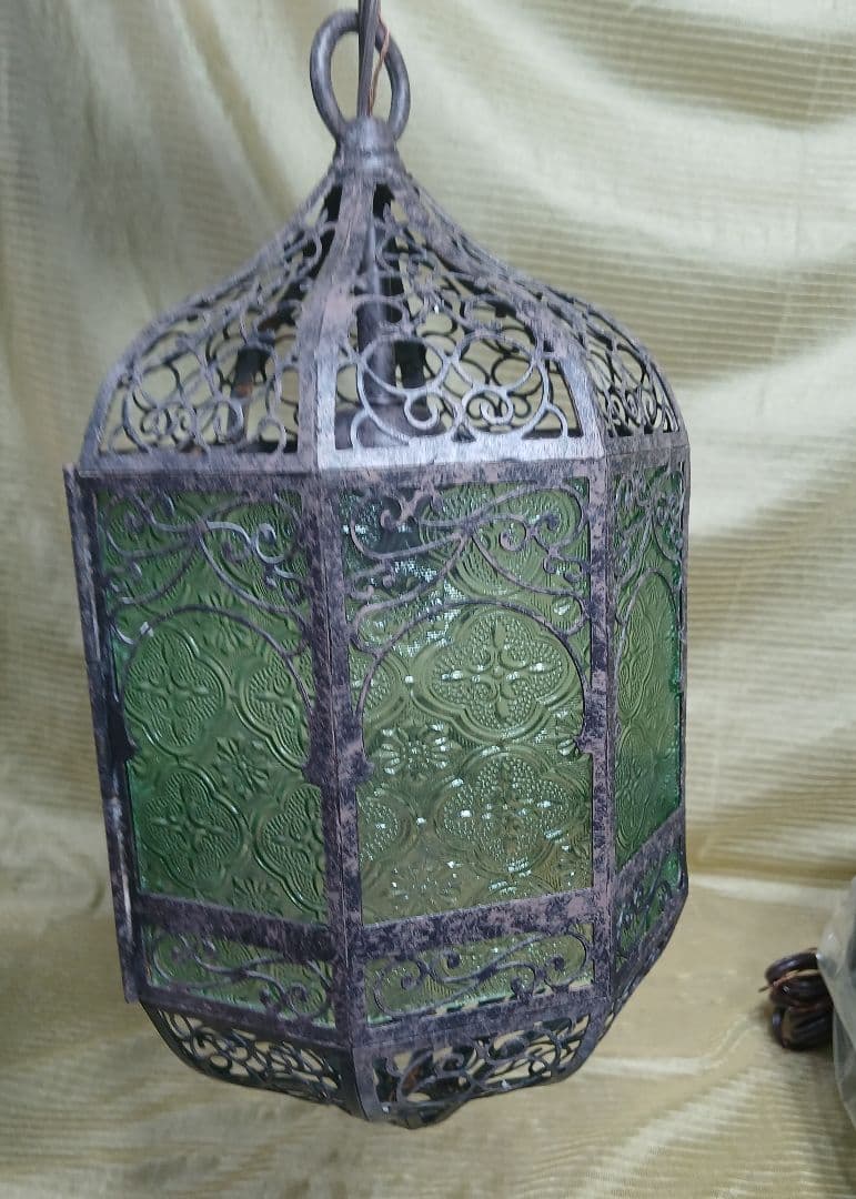 アンティーク調 ランプ2点 「未使用品」