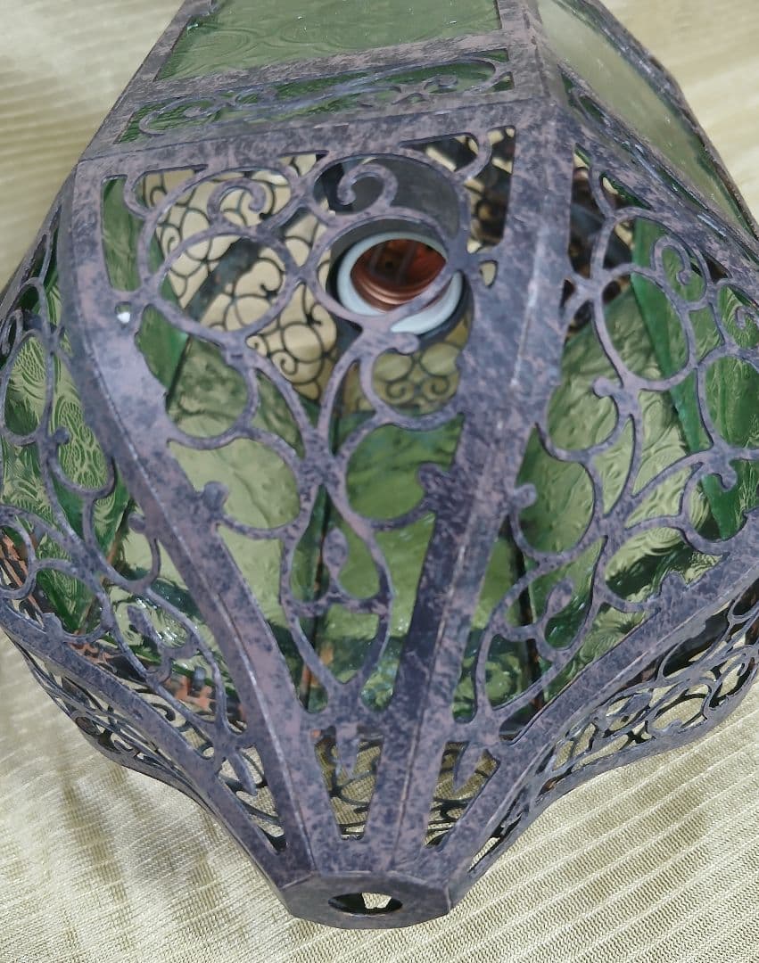 アンティーク調 ランプ2点 「未使用品」