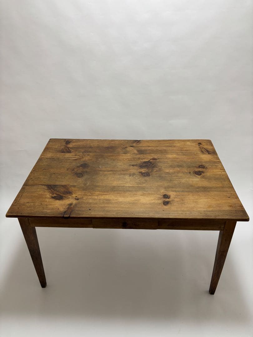 本日最終　アンティーク　ダイニングテーブル 引き出し付き