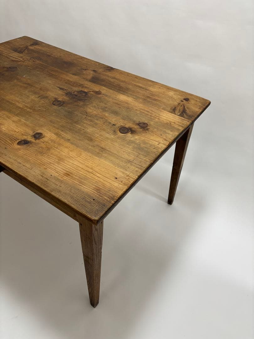 本日最終　アンティーク　ダイニングテーブル 引き出し付き