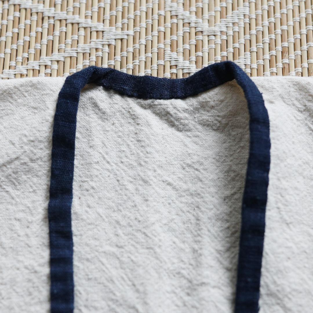 黎族 伝統 上衣 古布 手織り 素朴デザイン 錫装飾 民族衣装 一点物 民藝