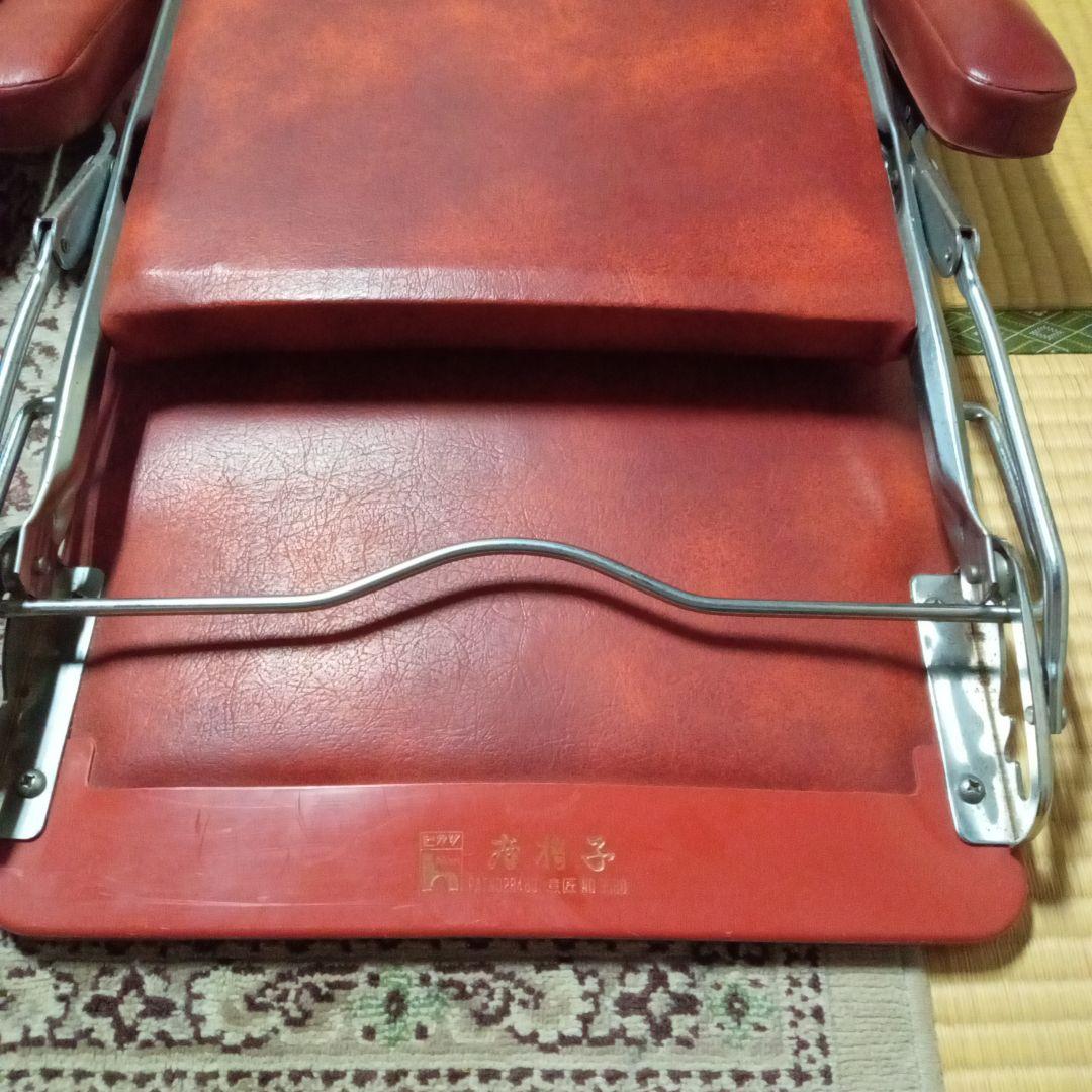 昭和レトロ　座椅子2個セット　E−412