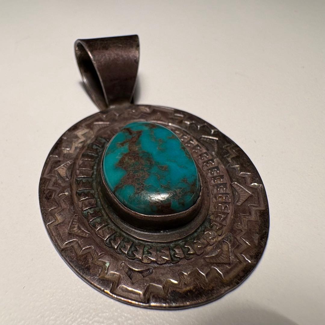 GSC STERLING インディアンジュエリー ペンダントトップ