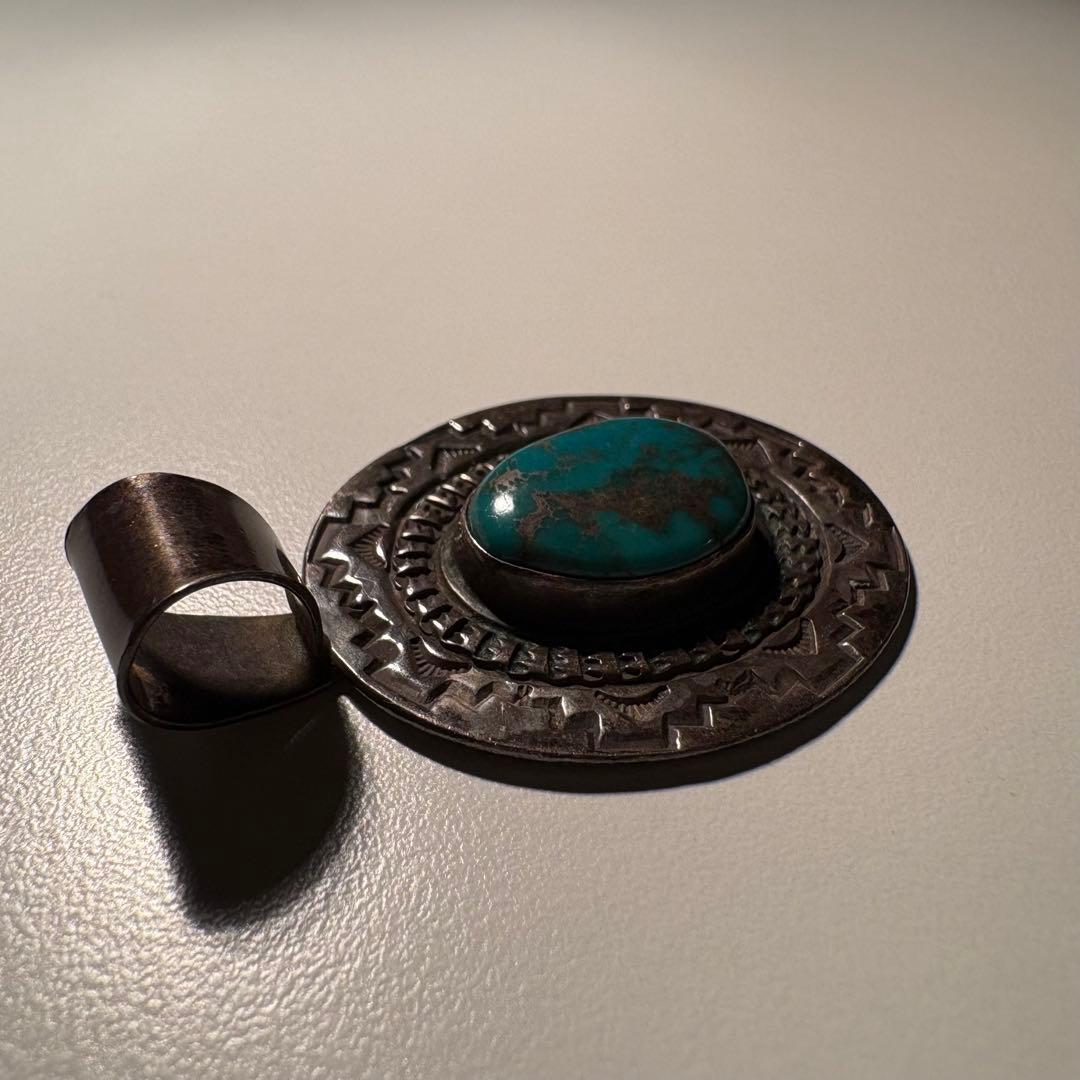 GSC STERLING インディアンジュエリー ペンダントトップ