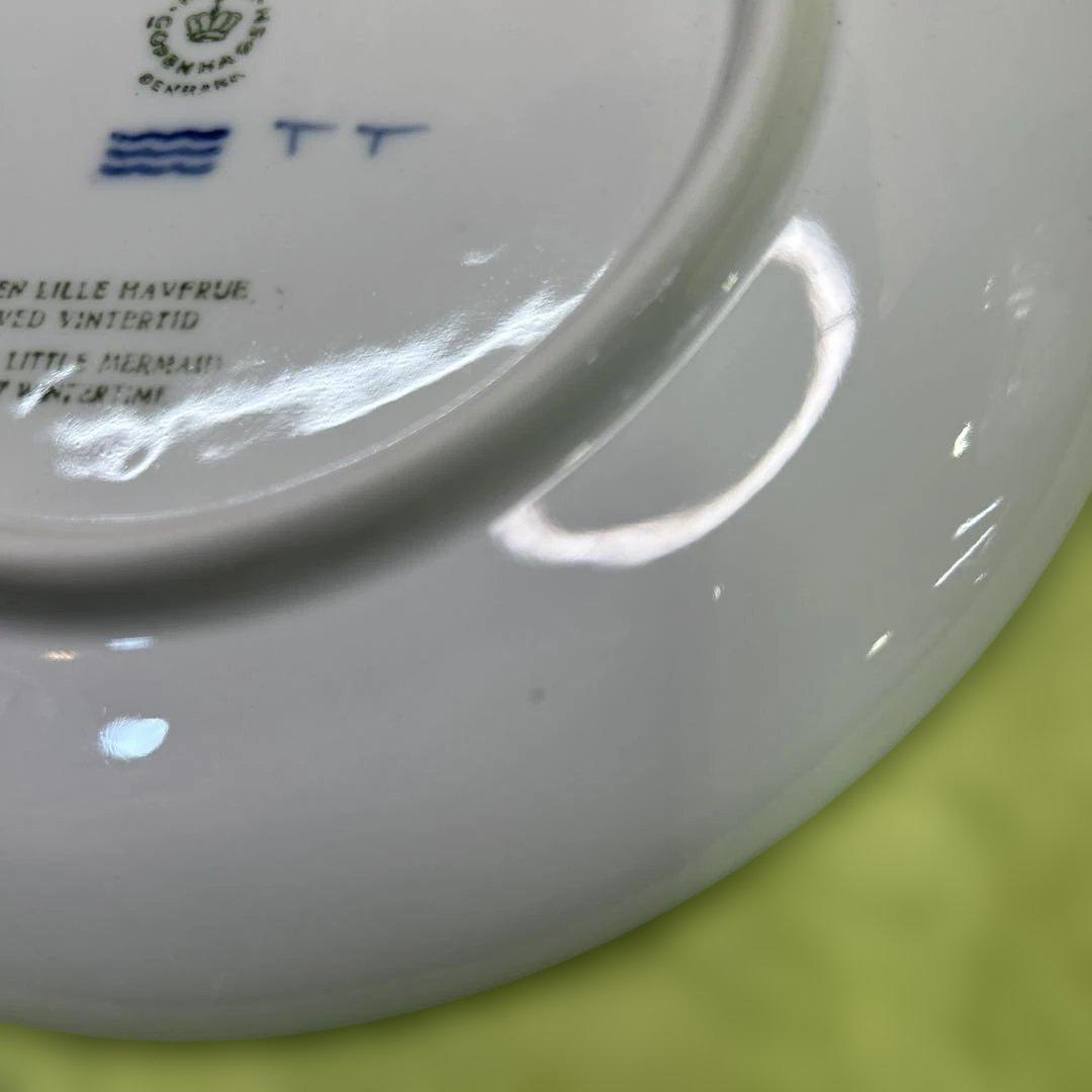 7252 【美品】ロイヤルコペンハーゲン　イヤーズプレート1962年 人魚姫