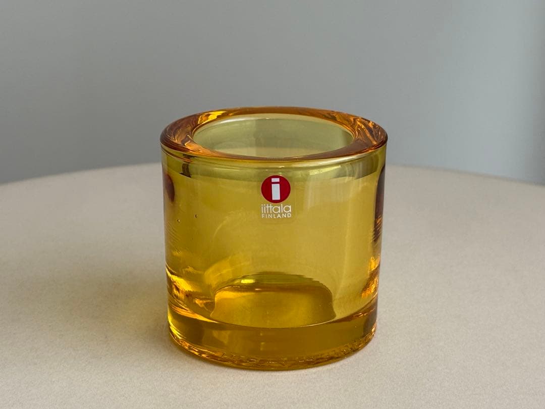 Kivi イエロー 縦長旧ロゴ キビ イッタラ マリメッコ 1