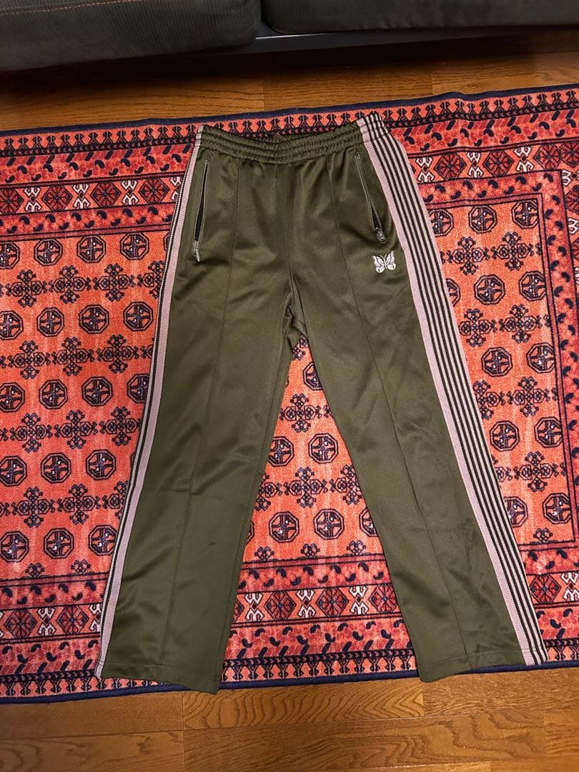 Needles オリーブ ストレートXS