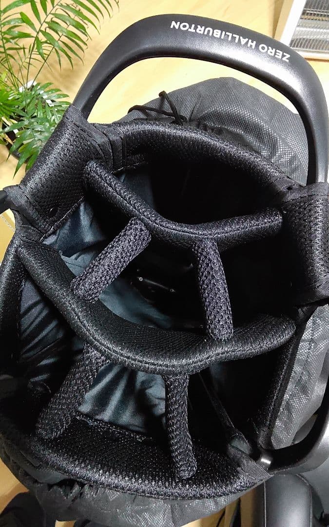 ゼロハリバートン　スタンドキャディバック【美品】