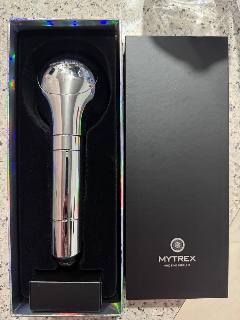 MYTREX シャワーヘッド+e シルバー 専用ボックス付き